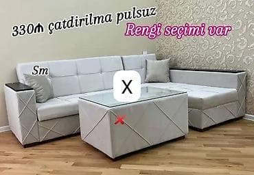 reception masa: Künc divan dəsti – müasir dizayn - Rəng seçimi var (mətn üzrə — 1