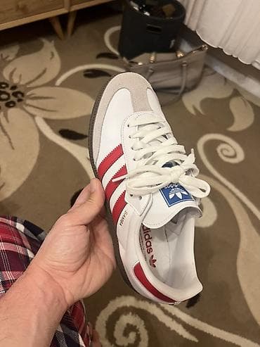 Krasofkalar və idman ayaqqabıları: Adidas Samba OG idman ayaqqabısı Orijinal - Model: Samba OG - Rəng: ağ — 6