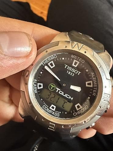 ti: İşlənmiş, Qol saatı, Tissot, rəng - Boz — 5