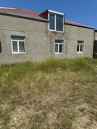 ev: Satılır: həyətli fərdi yaşayış evi - 1 mərtəbəli, mansard tipli əlavə — 1