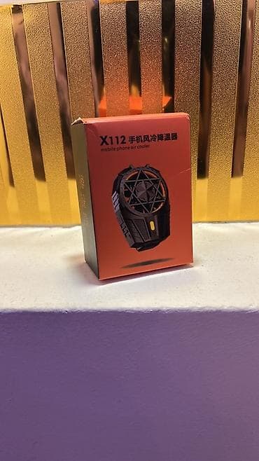X112 Mobile Phone Air Cooler – mobil telefon üçün hava soyuducusu -