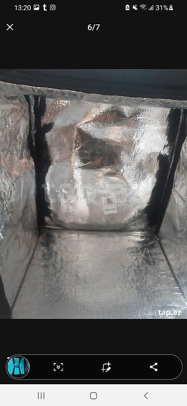 Kuryer çantaları: Salam Volt termo cantası yenidir almaq istəyən səxs əlaqə qursun — 2