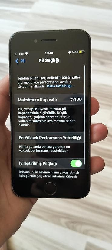 tablet 2 el: IPhone 7, 32 GB, Qara, Barmaq izi — 6