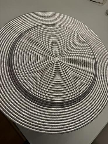 serviz qab: Şüşə servis dəsti + porselen ədviyyatlıq - Material: şəffaf şüşə — 7