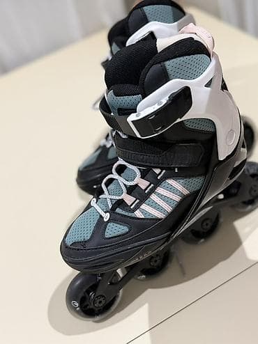 Roliklər: Роликовые коньки Decathlon Oxelo Fit Junior (Раздвижные 35-38) • — 2