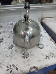 Dəm çaydanları: İşlənmiş, rəng - Gümüşü, Çaydan, Paslanmayan polad, 2,5 bucket volume l — 2