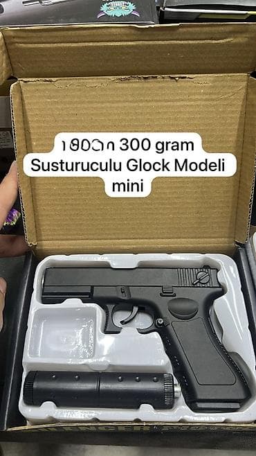 Bağlamada göstərilən məhsul: “Susturuculu Glock Modeli mini – 300