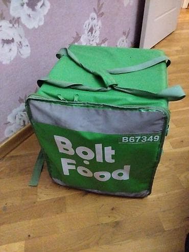Bolt Food çatdırılma çantası - Tip: İstilik/soyuqluq saxlayan termo