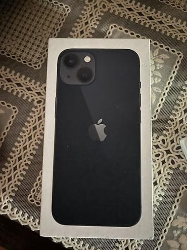 IPhone 13, 128 GB, Qara, Barmaq izi, Simsiz şarj, Face ID — 1