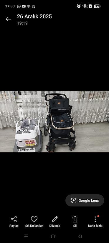 a clas makasin: Uşaq gəzdirici xodunki və bebek arabası dəsti - Xodunki: Ağ-boz — 2