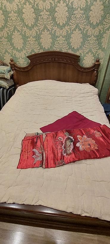 Yorğanlar, adyallar: Yorgan döşək yastiq.təmiz yun.işlənməyib — 4