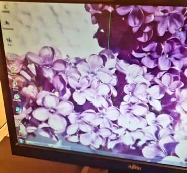 monitor 19: Masaüstü kompüter komplekti Tərkib: - Monitor: Fujitsu LCD monitör — 8