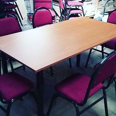 dikt satilir: Прямоугольный стол, Для гостиной, Для балкона, Для кухни, 5 персон, Нераскладной, Азербайджан, С гарантией — 2