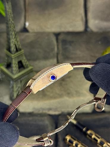 saat qızıl: Qol saatı, Cartier, rəng - Qızılı — 5