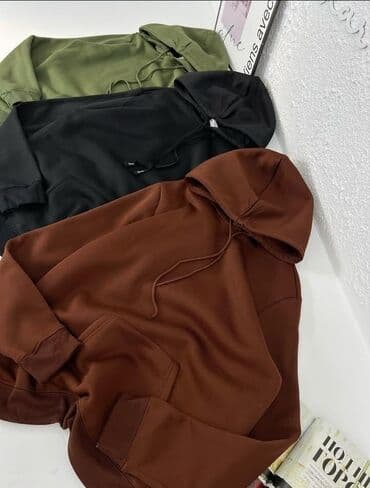 Cinslər: Uniseks kapüşonlu svitşotlar – gündəlik geyim üçün rahat və praktik — 1