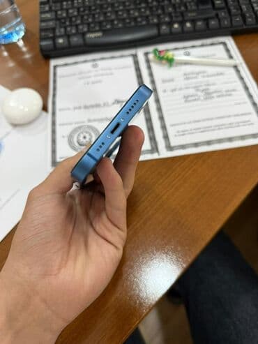 iphone 13 128: IPhone 13, Göy, Face ID — 5