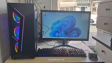 Prosessorlar: Monitor 22 dioqanal 75 Hz+Gaming Keys Texniki göstəricilər: - — 3
