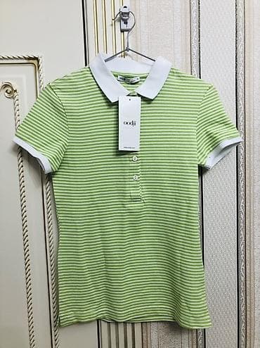 massimo dutti ispaniya: Polo köynək, Oodji, XS, rəng - Yaşıl — 3