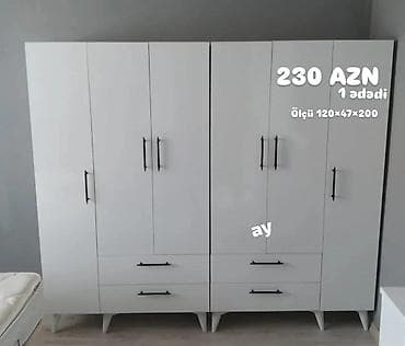 dolab ucuz: *6 qapılı dolab* Yeni sifarisle hazirlanir ✔️ istenilen reng secimi — 3