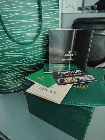 omega qol saatı: Yeni, Qol saatı, Rolex, rəng - Qara — 6