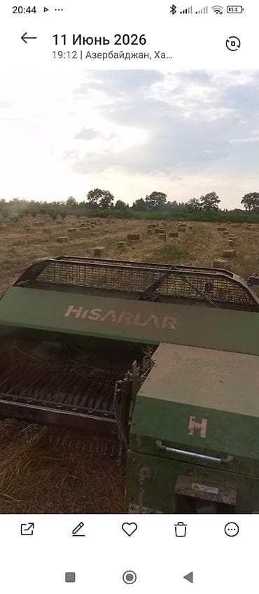 mikro traktor: Hisarlar SB263 kvadrat press-toplayıcı - Model: Hisarlar SB263 - Tip — 6