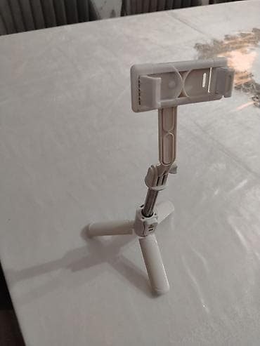 apple 13 pro adapter: Foto və video çəkilişləri üçün ağ tripod — 2