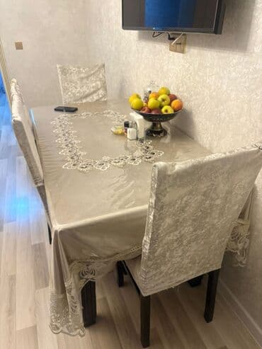 свечи из вощины свойства: 6 stul 1 qabağ stolu yenidir az işlənmişdir yaxşı vəziyyətdədir — 1