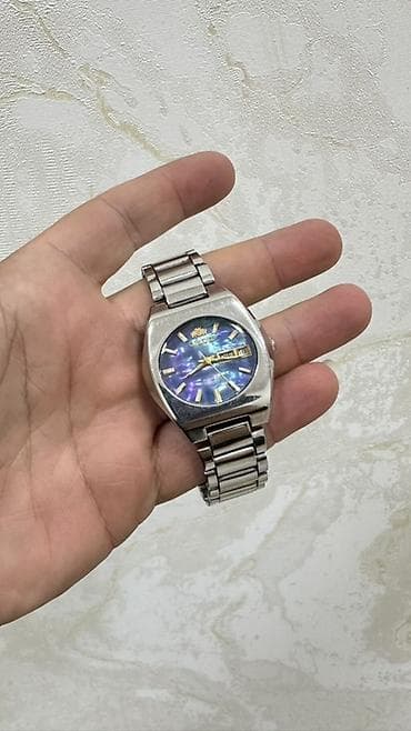 orient saat 1980: Qol saatı, Orient, rəng - Bənövşəyi — 3