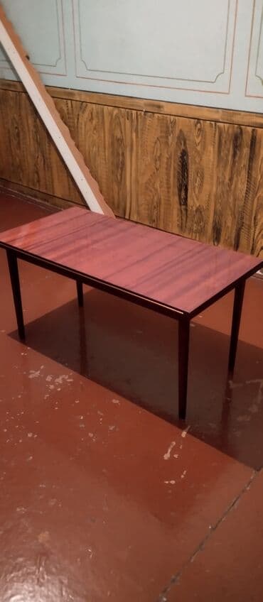 kafe restoran: Qonaq masası, İşlənmiş, Açılmayan, Taxta, Dördbucaq masa — 2