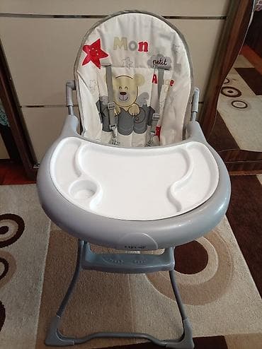 uşaq yemək stulu: Uşaq yemək stulu - Rahat və təhlükəsiz qidalanma üçün yüksək stul - — 2