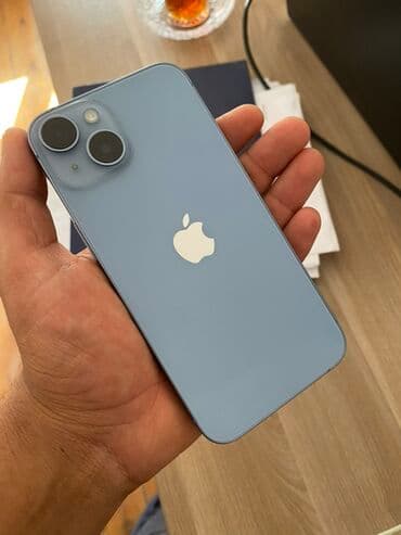 iphone 5 's: IPhone 14, 128 GB, Göy, Face ID — 1