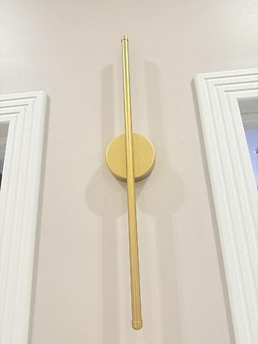 mini projektor: Minimalist divar lampası – LED işıqlı 60 santimetr- bize balaca oldu — 2