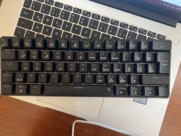 Masaüstü kompüterlər və iş stansiyaları: Qara Rəngli və RGB İşıqlı Mexaniki Klaviatura ✅ Blue Switch✅ 100% — 4