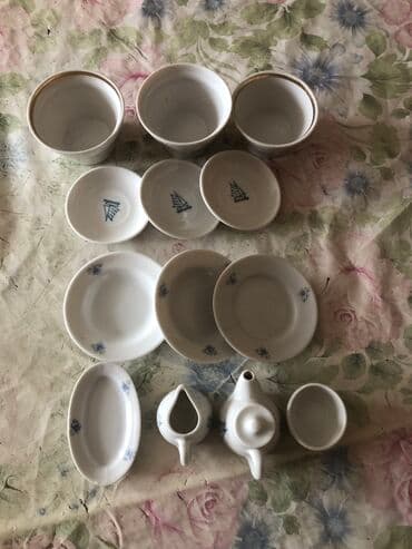 купить бу самовар на дровах: Usaq servis dəsti. 60ilindir — 1