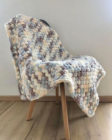 Süni güllər: Yeni Mikrofiber Pled, Pulsuz çatdırılma — 3