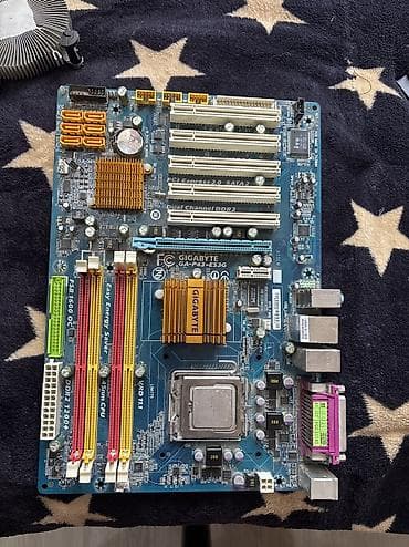 3 birinde printer: Ana Platası Gigabyte İşlənmiş — 1