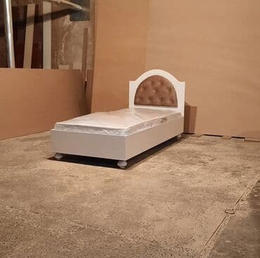 кровать бу: Односпальная кровать, Без подьемного механизма, С матрасом, Без выдвижных ящиков — 21