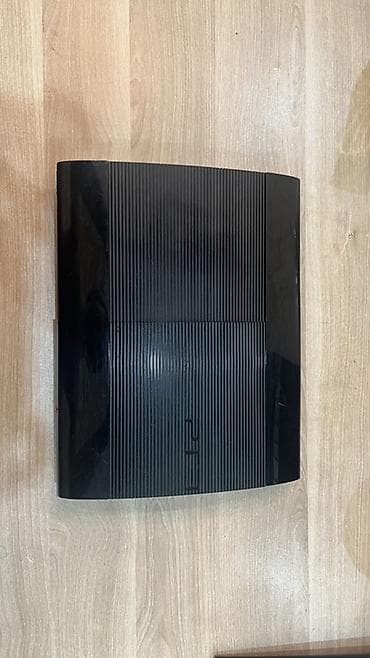 mini mp3 player: PlayStation 3 Super Slim 500 GB satılır. Konsol tam işlək — 1