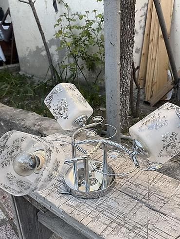 çilcıraq: Çılçıraq, 3 lampa, Metal — 6