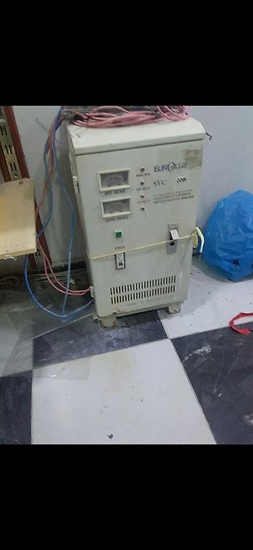 eurolux ehmedli: İşlənmiş, Sənaye üçün, 1 faza, Gərginliy stabilizatoru, Ünvandan götürmə — 1