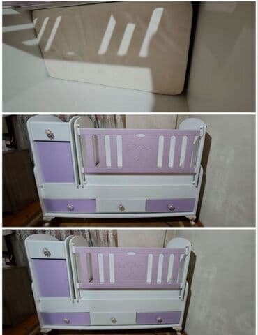 Qız üçün, İşlənmiş, Dördbucaq, Beşik, Matras ilə, Yellənmə mexanizm ilə