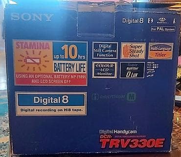 canon eos 700d: Sony Handycam DCR-TRV330E Digital8 videokamera Xüsusiyyətlər: - — 10