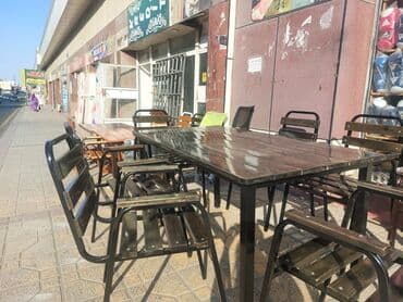 аренда столов и стульев бишкек: Masa ve oturacaqlar 350 AZN Heyet evleri üçü,kafeler üçün idealdır — 4