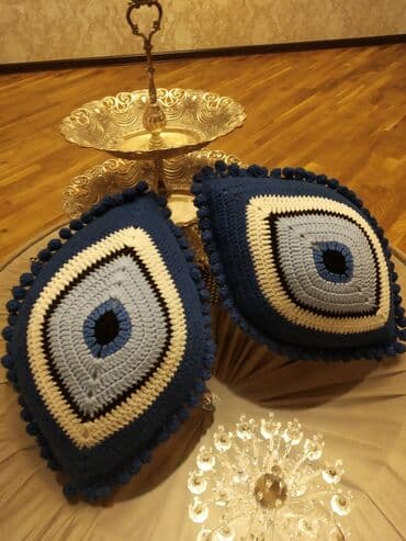 muncuq seti: Подушка глазручная работа .В наличии и на заказлюбого цвета и — 1