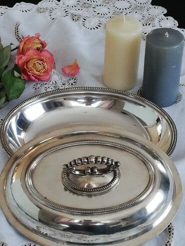 mis samovarlar: Boşqab, 1900 il, Mis — 9