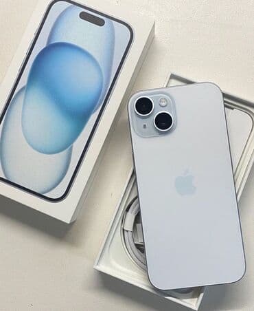 iphone 15 kreditle: IPhone 15, 128 GB, Qara, Face ID, Zəmanət — 1