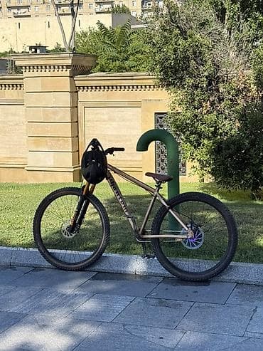 aurus bicycle: 29 luq Alminum Rama Slx 4 piston arxa Arxa 203 Rotor pastafka İle — 3