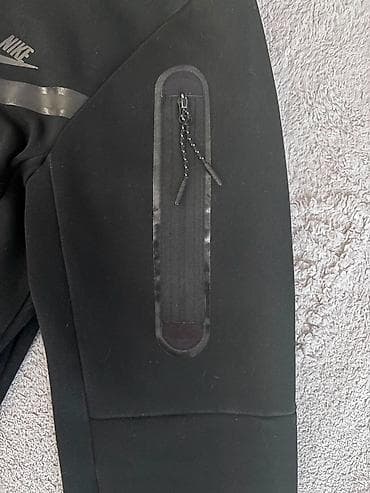 Kişi geyimləri: Svitşot, Nike, S, rəng - Qara — 1