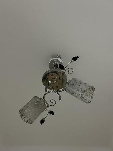 Çılçıraq, 3 lampa, Metal