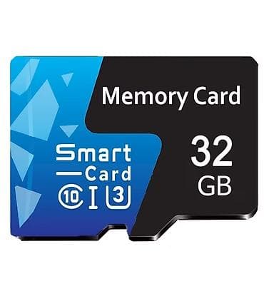 ev kamera: Məhsul: MicroSD 32Gb yaddaş kartı + SD adapter Xüsusiyyətlər: - — 1